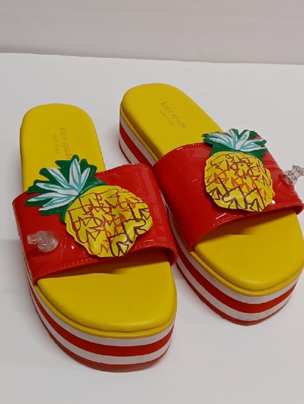 Kate Spade Limited Cello Platform "Inflatable" Sandal Size 8